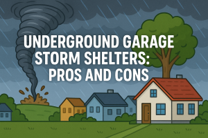 Underground Garage Storm Shelters: Pros and Cons